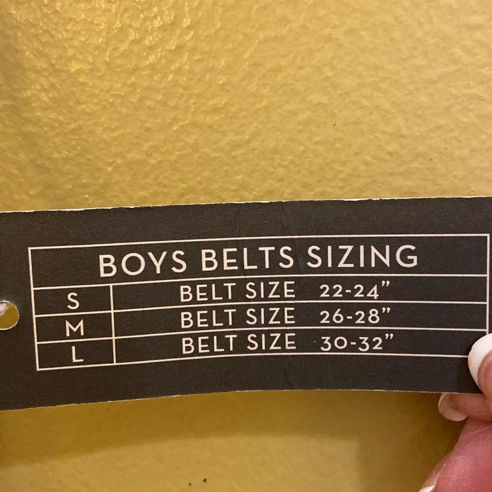 NWT TIMBERLAND BOYS BELT